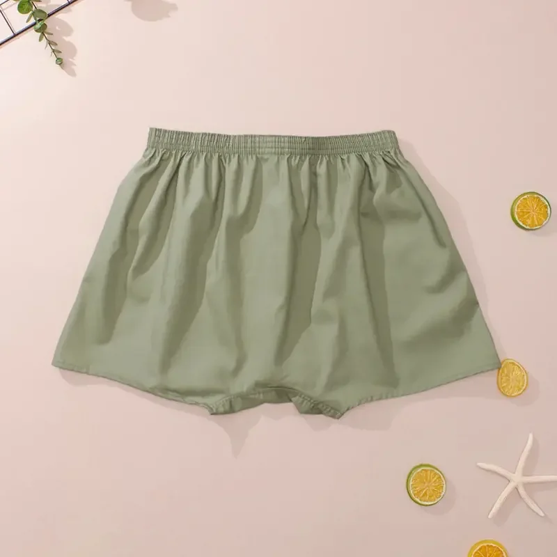 Cotton Men Underwear Aro Pants Loose Boxers Shorts Large Size Men\'s Panties Homme Underpants Home Pants Comfortable Mens Boxers