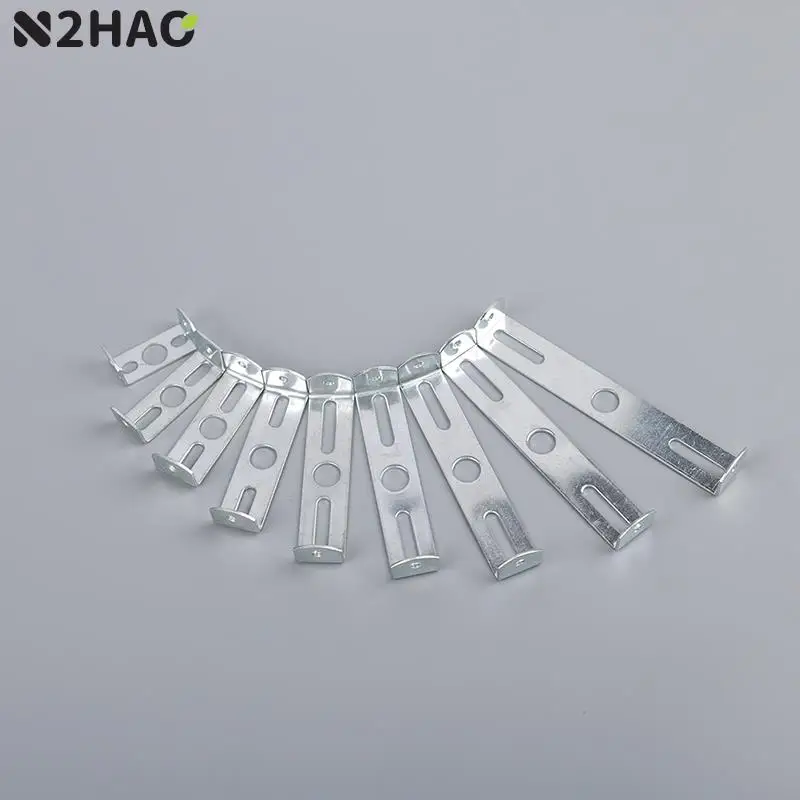 1pcs 1.5MM Thickness Wall Ceiling Mounting Bracket Length 35MM 45MM 55MM 65MM 75MM 85MM 95MM 105MM Hardware Lighting Accessories