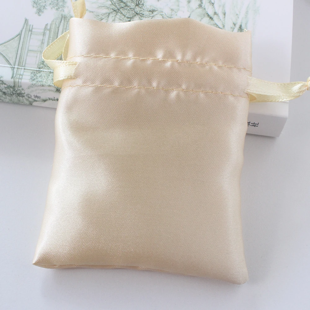 10 قطعة/الوحدة لينة الحرير والمجوهرات شنطة هدايا الساتان الرباط الحقيبة لحفل الزفاف كيس الحلوى الفاخرة مجوهرات التعبئة #6