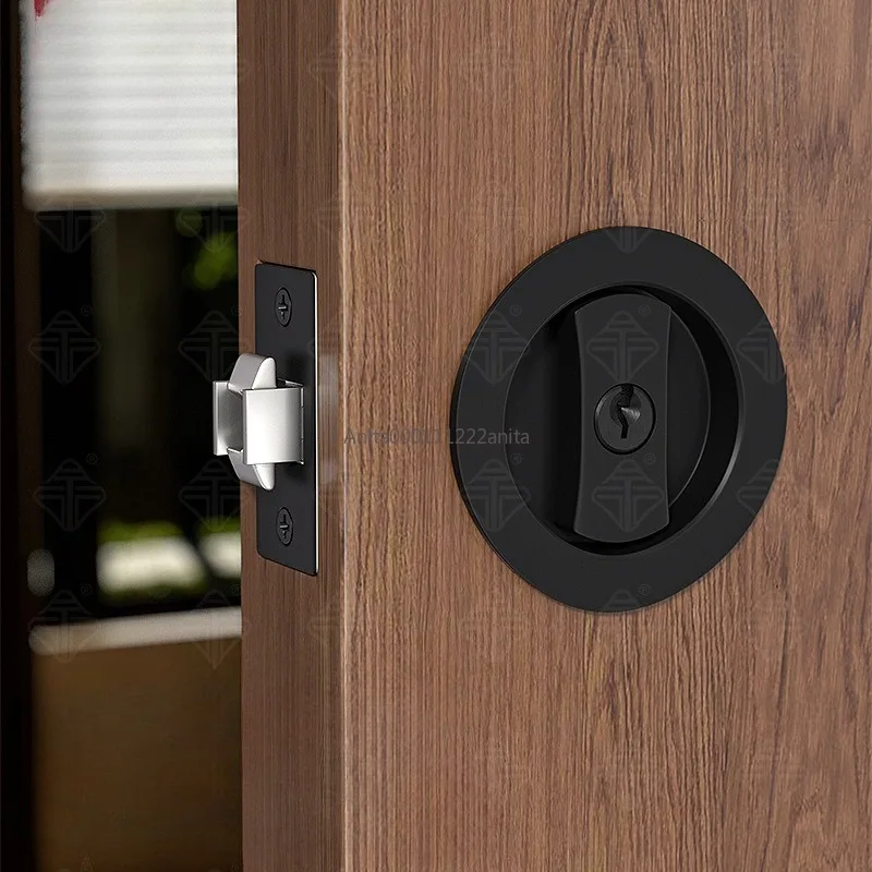 

Скрытый дверной замок, дверной замок для спальни, дверной замок для хранения, секретный замок для ванной комнаты, двойной крючок, противоугонное кольцо