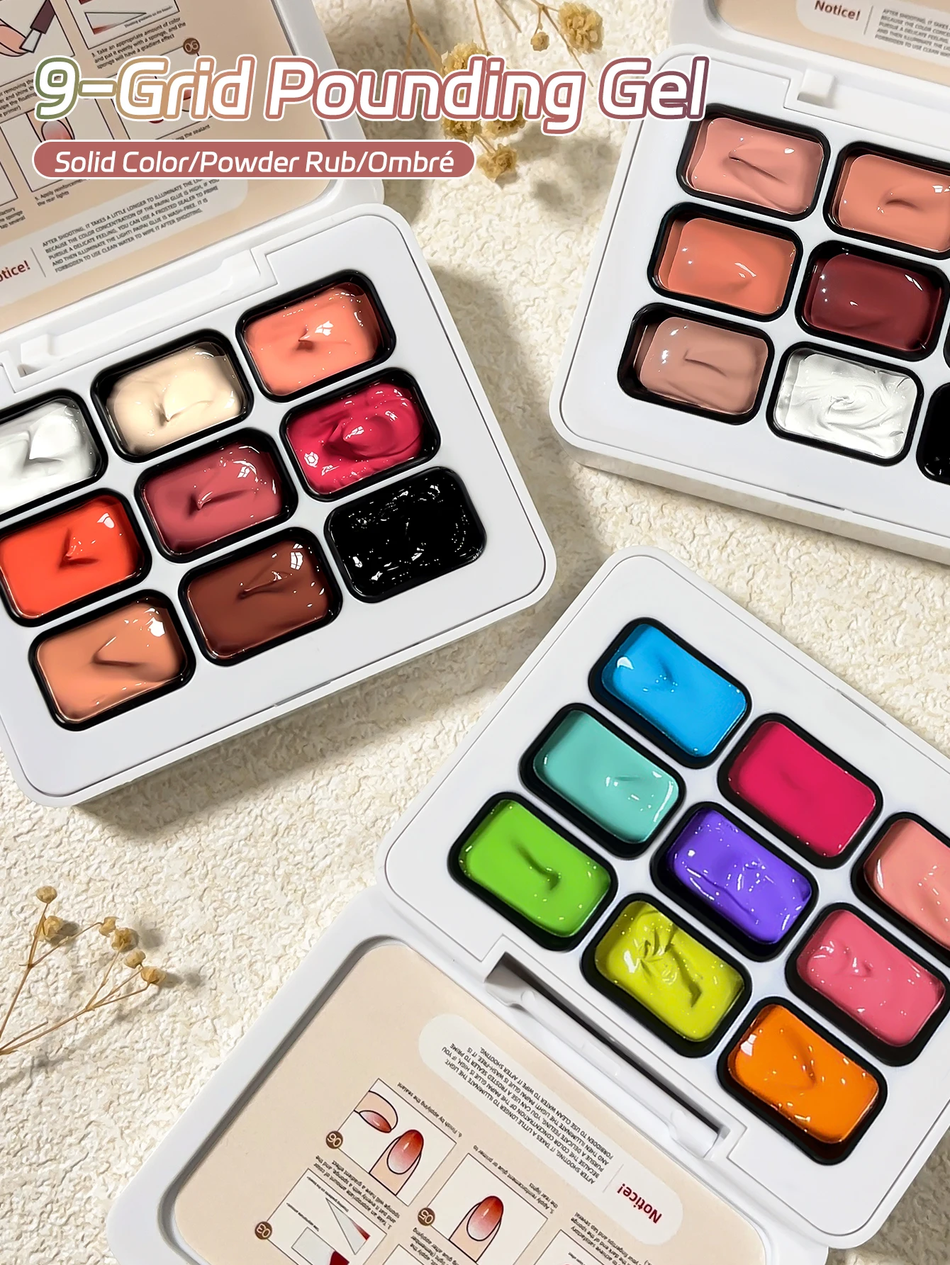 3 Styles 9-Colors P… - image