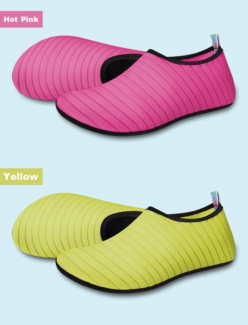 Unisex Wasserschuhe für Strand, Wassersport, Tauchen, Schnorcheln, Aqua-Sneaker mit Gummisohle, Rutschfest und Schnittresistent, für Fluss-Trekking – Detail 8