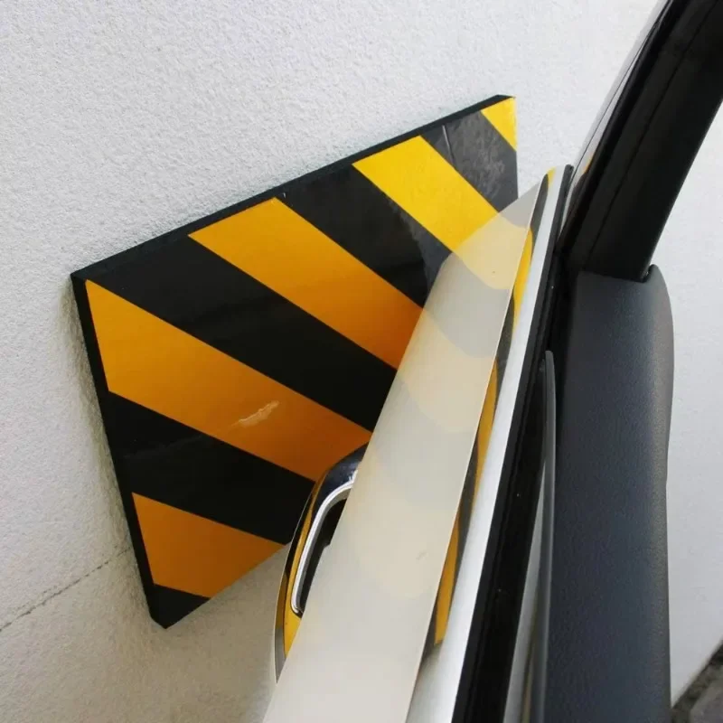 Car Foam Warning Sign Bumper Protector Safety Warning Protection Self-Adhesive Reflective Strip for Parking Garage Wall Corners