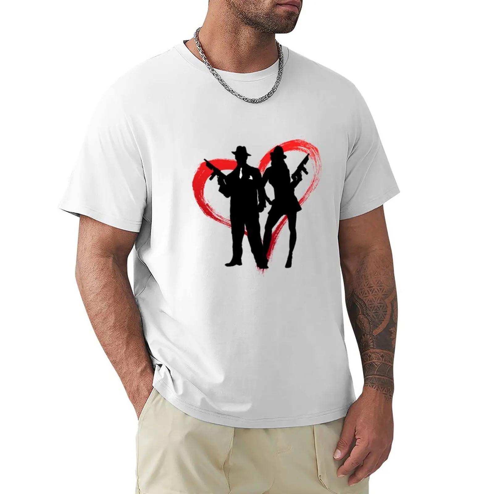 Bonnie And Clyde T-Shirt anime quick drying summer tops customizeds Men's clothing