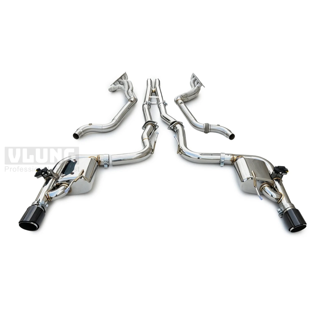 

Exhaust valve for Ford Mustang 5.0L 2015-2023 stainless steel valve exhaust, high-performance cat back exhaust