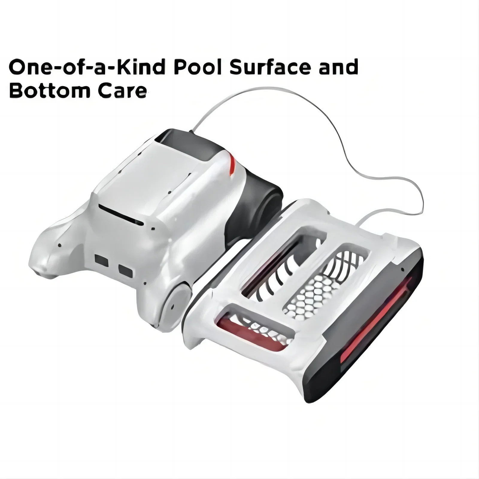 2024 Automatic Pool Vacuum Cleaning Robot Intelligent Pool Robot Cleaner for Swimming Fish Pool