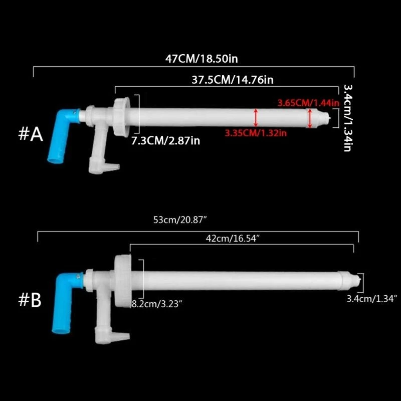 Manual Liquid Transfer Backflow Prevention Oil Corrosion Resistant Hand Pumps