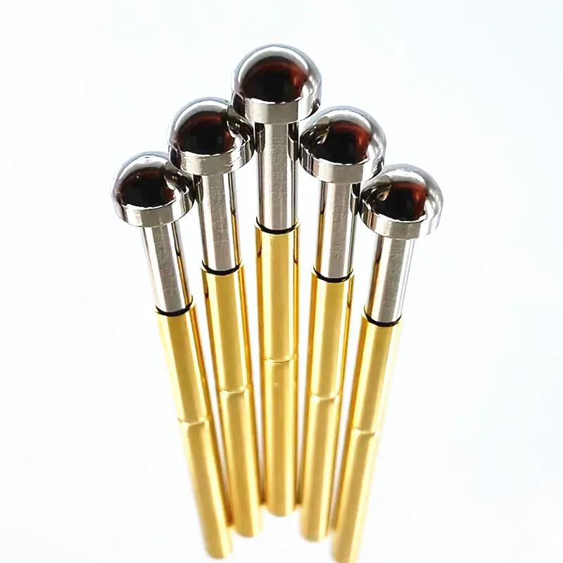 100PCS/Pack P156-D2 Large Round Head Spring Test Pin Outer Diameter 2.36mm Length 33.35mm PCB Pogo Pin