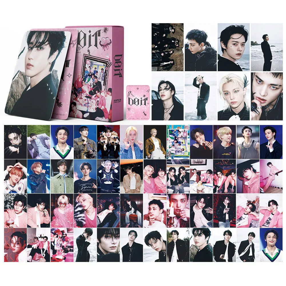 بطاقات Kpop Idol 55 SK الصغيرة 2026 DO IT Starlight Super Club Fan المفضلة بطاقات الصور الهدايا