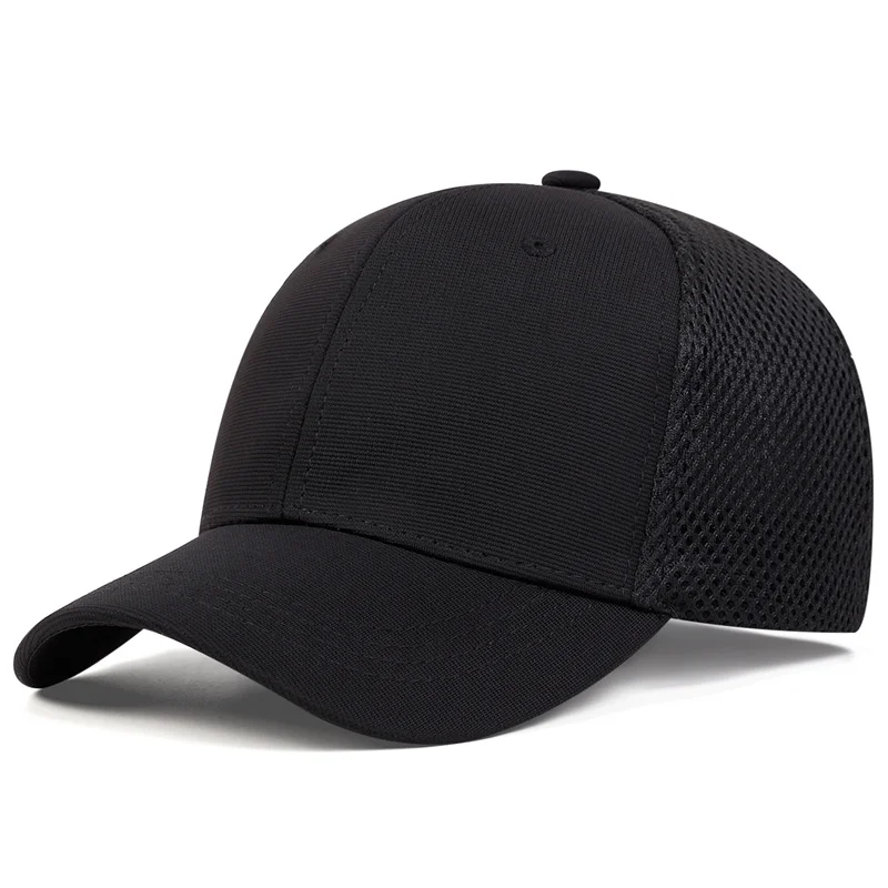 Summer Breathable Stretch Hats Fitted Solid Color Baseball cap Outdoor sports golf Caps for Women Men Hip Hop Caps  Gorras