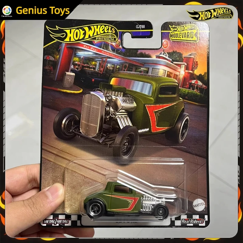 

Hot Wheels Premium Boulevard Series 1:64 Mini Diecast Car Model 32 FORD Vintage Car collectible Alloy Toy Vehicle For Boys Fans