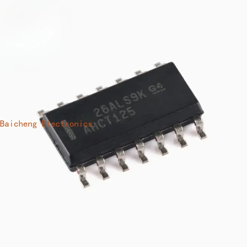 10PCS SN74AHCT125 SN74AHCT125DR 74AHCT125 74AHCT125D AHCT125 SOIC-14 Quad Bus Buffer Gate Chip IC Integrated Circuit SMD