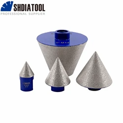 1pc Dia 20/35/50/82mm Diamant Fliesen Fräsen Bits Fase Bits Porzellan Stein Keramik trimmen M10 5/8-11 M14 Faden Finger Bits