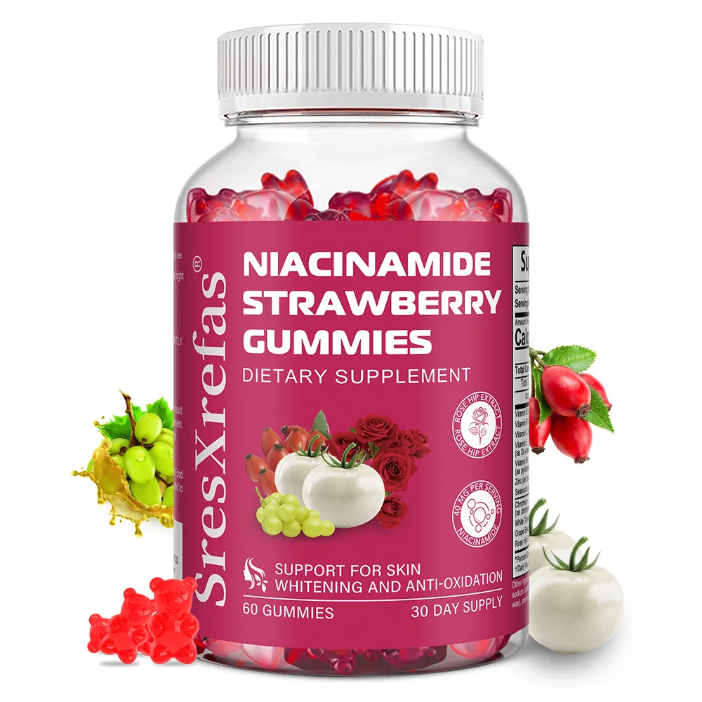 

Жевательные конфеты с ниацинамидом (витамином B3), способствующие выработке энергии, здоровью кожи, энергетическому обмену веществ и антиоксидантному действию, антивозрастные.