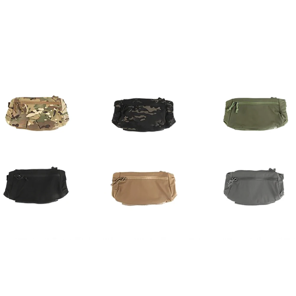 Tactical Multifunctional Hand Warmer, Zipper Style Storage, Thickened and Plush Lining, Front Storage Hunting Pouch