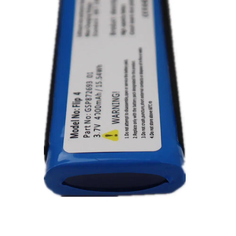 2025 Years 100% Original Speaker Battery For JBL Flip 4 Flip4 Special Edition GSP872693 01 4000mah Batteries Bateria + Tools image 4