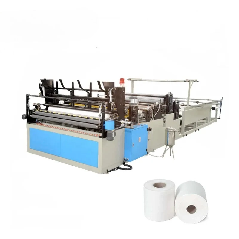 YG Customized CE Certificate Automatic Toilet Tissue Paper Roll Rewinding Making Machine Price