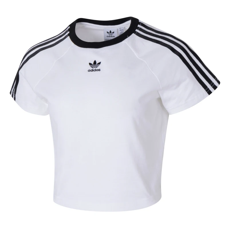 

Женская спортивная одежда Adidas (Adidas) Trefoil, простая, модная, стильная, с тремя полосками, для фитнеса, тренировок, для похудения, дышащая, повседневная, Jc8704