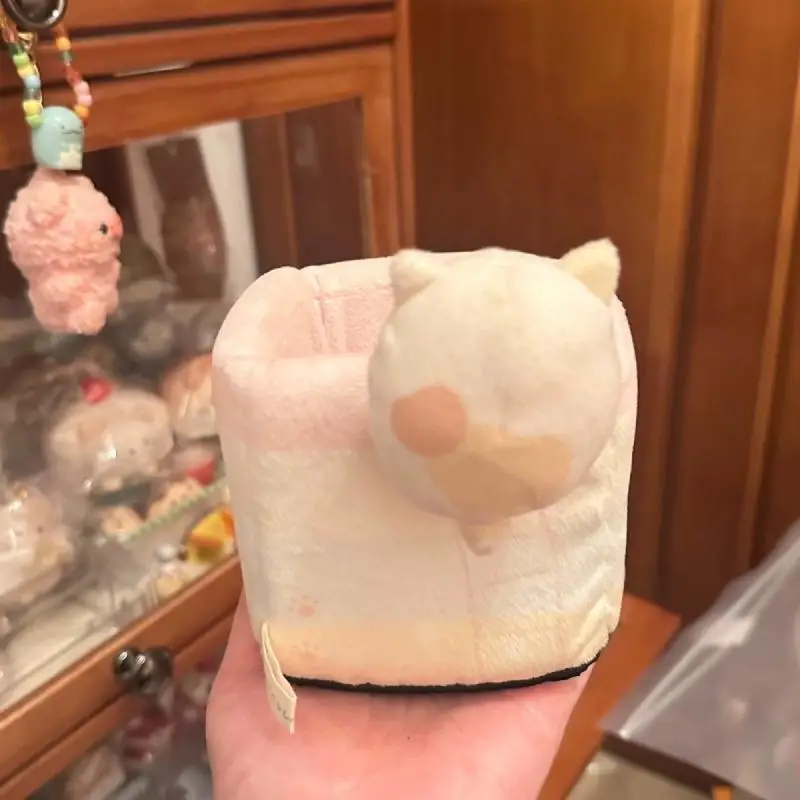 Kawaii Sumikko Gurashi Plush Doll Desktop Pen Holder New Japanese Anime Cartoon Character Square Storage Pen Holder Friend'sGift