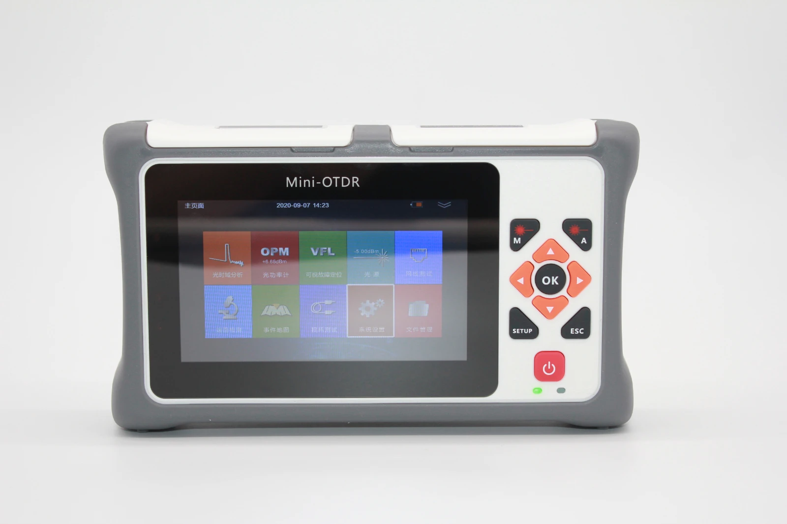 

Mini OTDR 1610nm Testing Active Fibra Online 22~26db