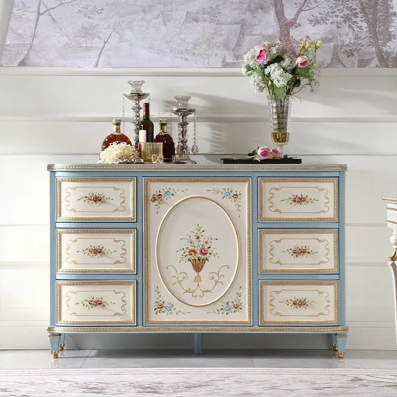 無垢材玄関キャビネット リビングルーム装飾収納キャビネット 多機能収納靴キャビネット