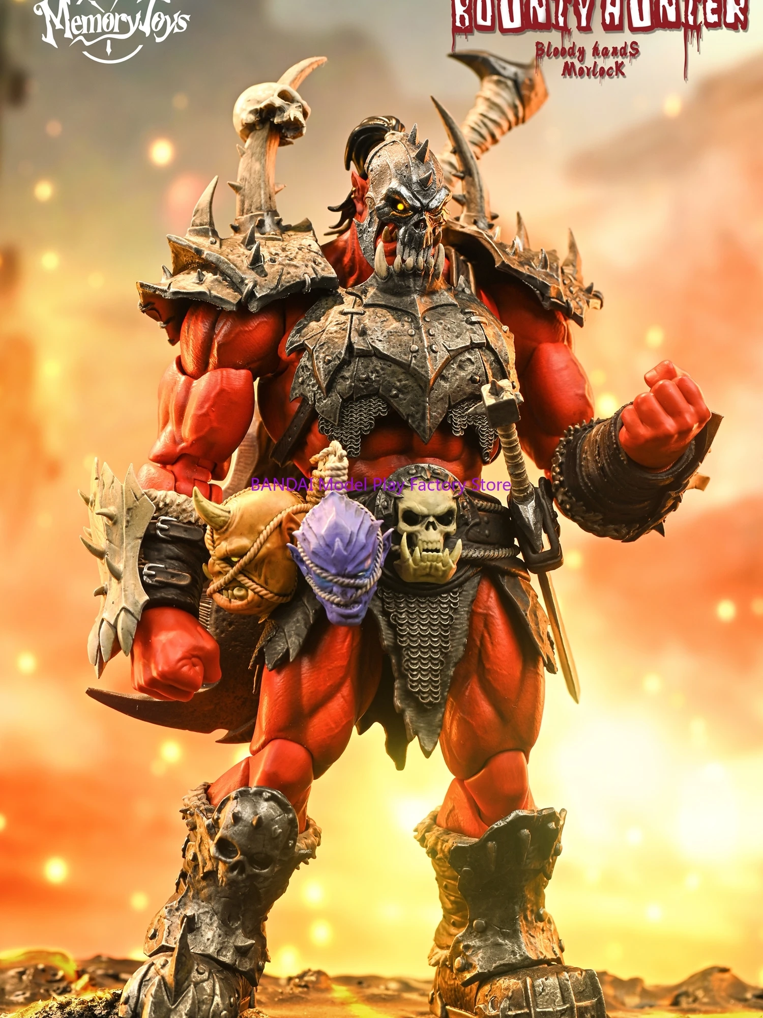 เมทีทอยส์ แอดเวนเจอร์ เวิลด์ รีด ออร์ค โอร์ค แคปเทน คอร์รัป เดวิล ออร์ค ซอร์ดส์แมน แอคชั่น ฟิกเกอร์ รุ่นพิเศษ