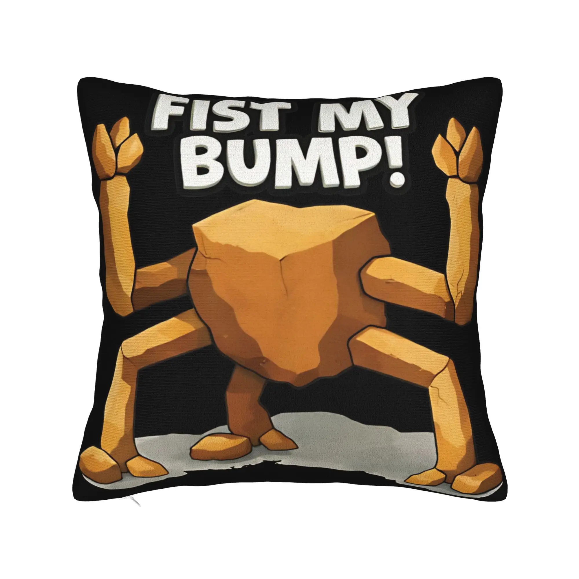 Funny Project Hail Mary Rocky Fist My Bump Pillow Cover  Comfy Cushion Cover Vintage Pillow Case For Living Room Chair