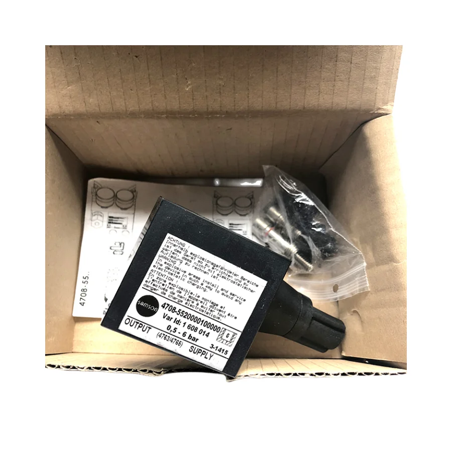 

Бренд Samson 2025 года в большом наличии, низкое потребление воздуха, тип 4708-55, регулятор давления, предохранительный клапан