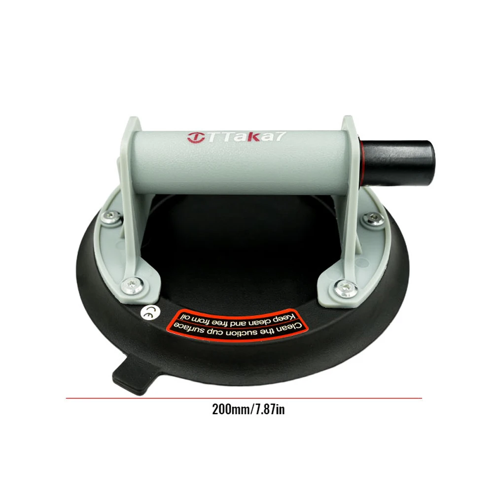 Ventosa de vidrio, ventosa de vidrio al vacío, vidrio grande, ventosa de alta resistencia, potente mango de ventosa de vidrio industrial, azulejos, granito