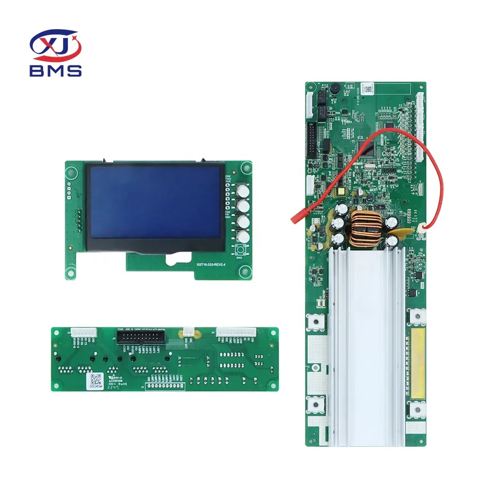 XJ BMS13S 14S 15S 16S 100A 150A 200A 24V 48V 72V Smart Solar Energy Storage for Lithium LifePO4 NMC Battery Management System