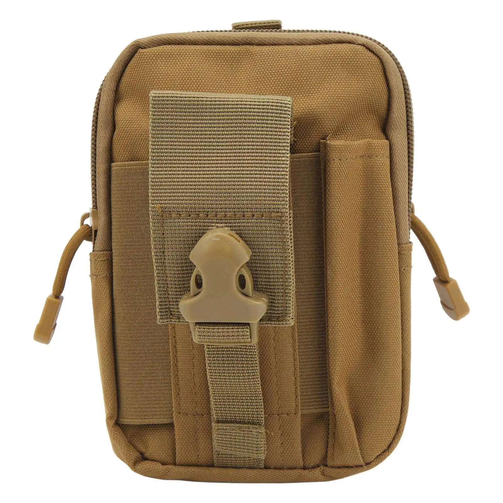 

Oxford Cloth Waist Bag Flexible Practical Multi Pockets Waist Pack for Running Cycling Travel