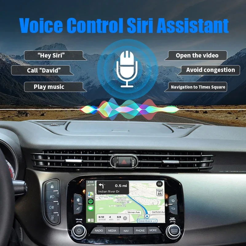 2025 Wireless Android Auto for Alfa Giulietta 2014-2019 Carplay Mirroring Link Navigation AirPlay Car Play Function  Smart Box