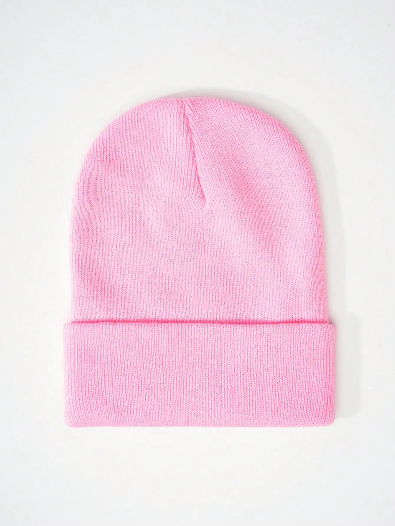 1PC Y2K Style Plain Knitted Beanie Hat Soft Acrylic Warm Skull Cap Cold Weather Fall Winter Daily Commute Outdoor Hat Halloween Streetwear Outfit Accessories For Women Girls image 5