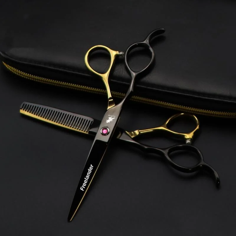 

Professional 6inch Left Hand Hair Cutting Thinning Scissor Sharp Scissors Barber Haircut Salon Hairdressing Shears