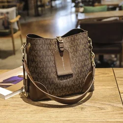 New fashion fashion Korean version of one-shoulder crossbody women's hand-held bucket bag for women purses handbags Casual Tote