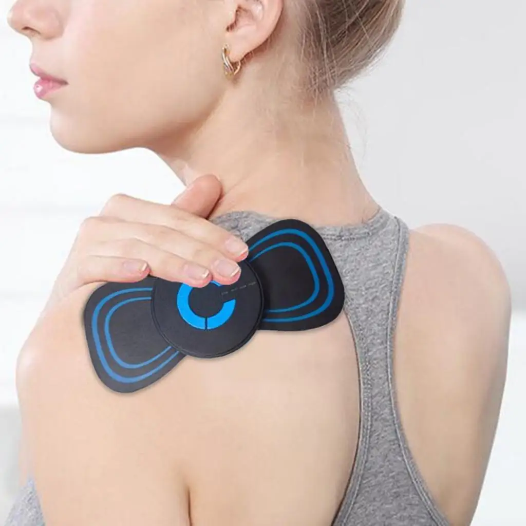 Neck Massager 6 Modes 9 Levels Cervical Massage Pad for Arms Waist Shoulder