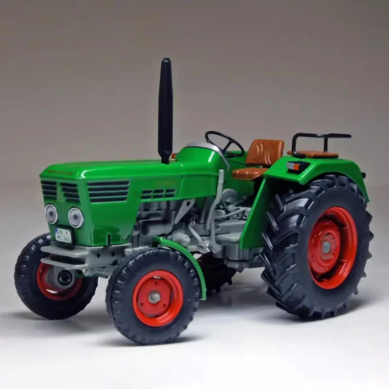 Diecast Alloy 1:32 Scale DEUTZ INTRAC 2003A Tractor Engineering Model Adult Toy Collection Display Souvenir Gifts Static Display