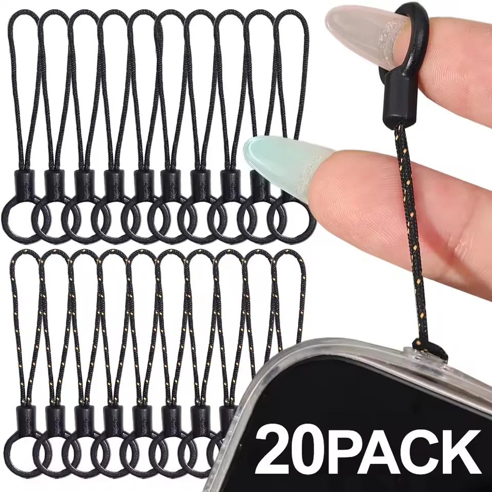Correia de pulso universal cordão curto para câmera do telefone móvel usb mp3 mp4 chaveiros anti-perdido corda anti-queda cordão lariat cabos