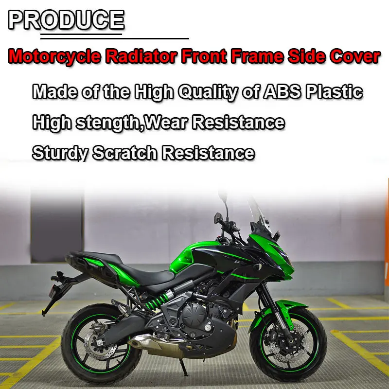 Versys 650 Motorcycle Accessories Left Right Radiator Side Cover Front Fairing Part Fit For Kawasaki Versys650 2015-19 2020 2021