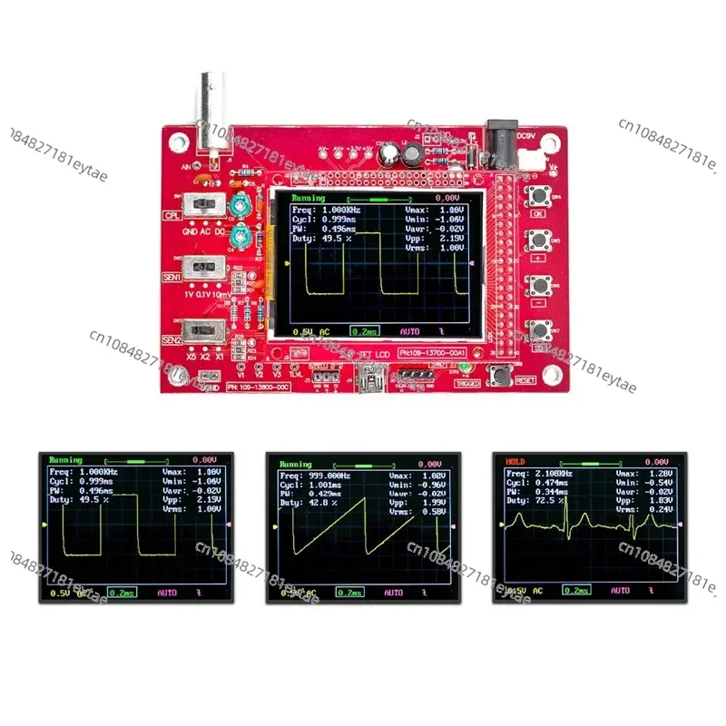 DSO-138 Digital Oscilloscope Module Production Kit STM32 Digital Oscilloscope Module