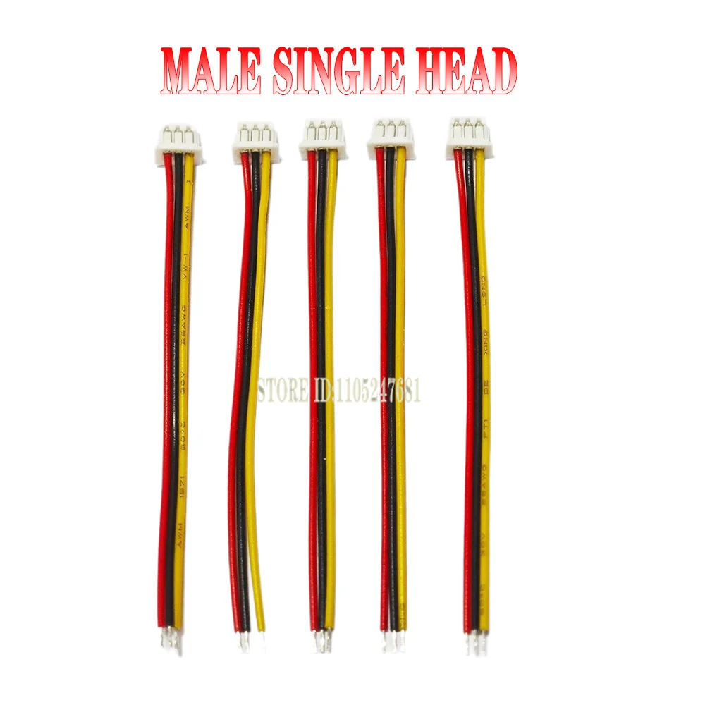 5/10pcs SH 1.0mm Male/Female Connector with Wire 2-10Pin 100/200/300mm Jumper Line SHR Compatible