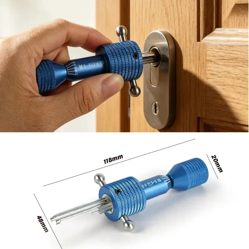 KABA MUL-78 Positive Groove AB KABA Positioning One-character Key Decoder Tool Locksmith Tool Ools Invincible Lock Open And C