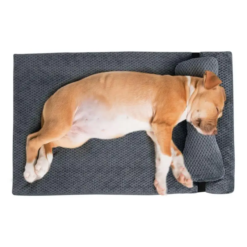 

Dog Bed For Medium Dogs Orthopedic Dog Mat With Removable Pillow Nonskid Bottom Pet Couch Bed Couch Dog Pet Bed Dog Crate Bed