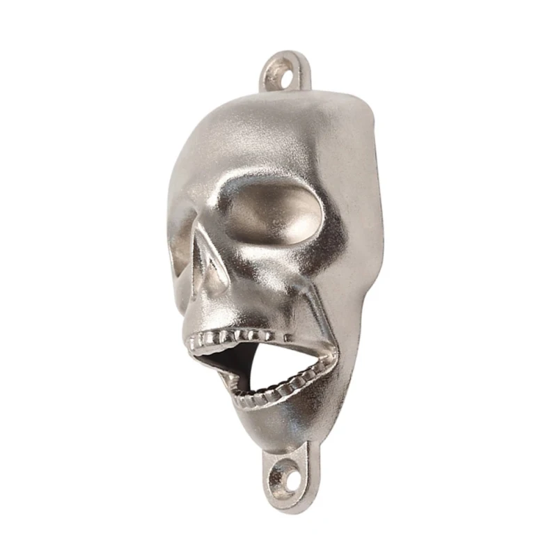 Halloween Bottle Opener Skull Shaped Beer Opener Wall Mounted Bottle Opener Kitchen Tool Home Bar Wall Decorative Kitchen Tools