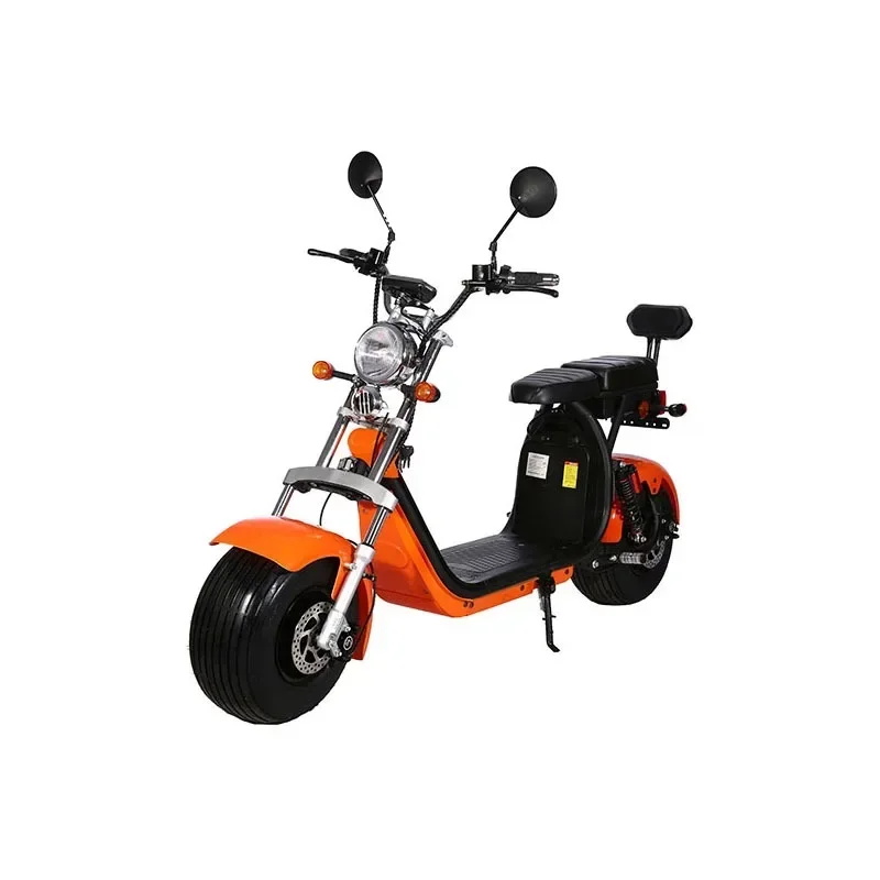 Fastest Unique Electric Motorbike 19inch 1500W 60V 12A Removable Battery 45km/h Citycoco Adult Electric Motorcycle