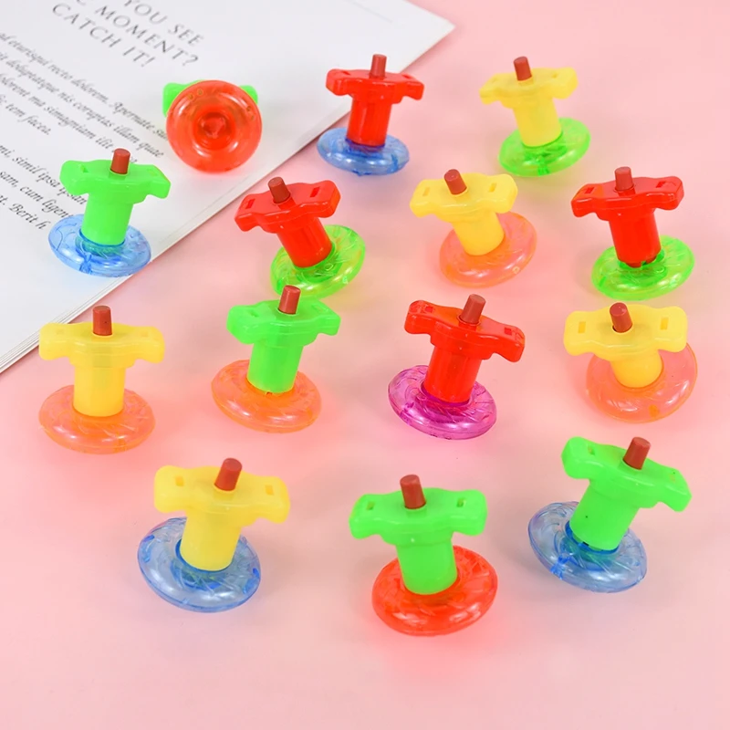 12/20Pcs Mini Torsion Speed Gyro Spinning Toys Kids Birthday Party Favors Christmas Gift Pinata Filler Classroom Rewards Prize