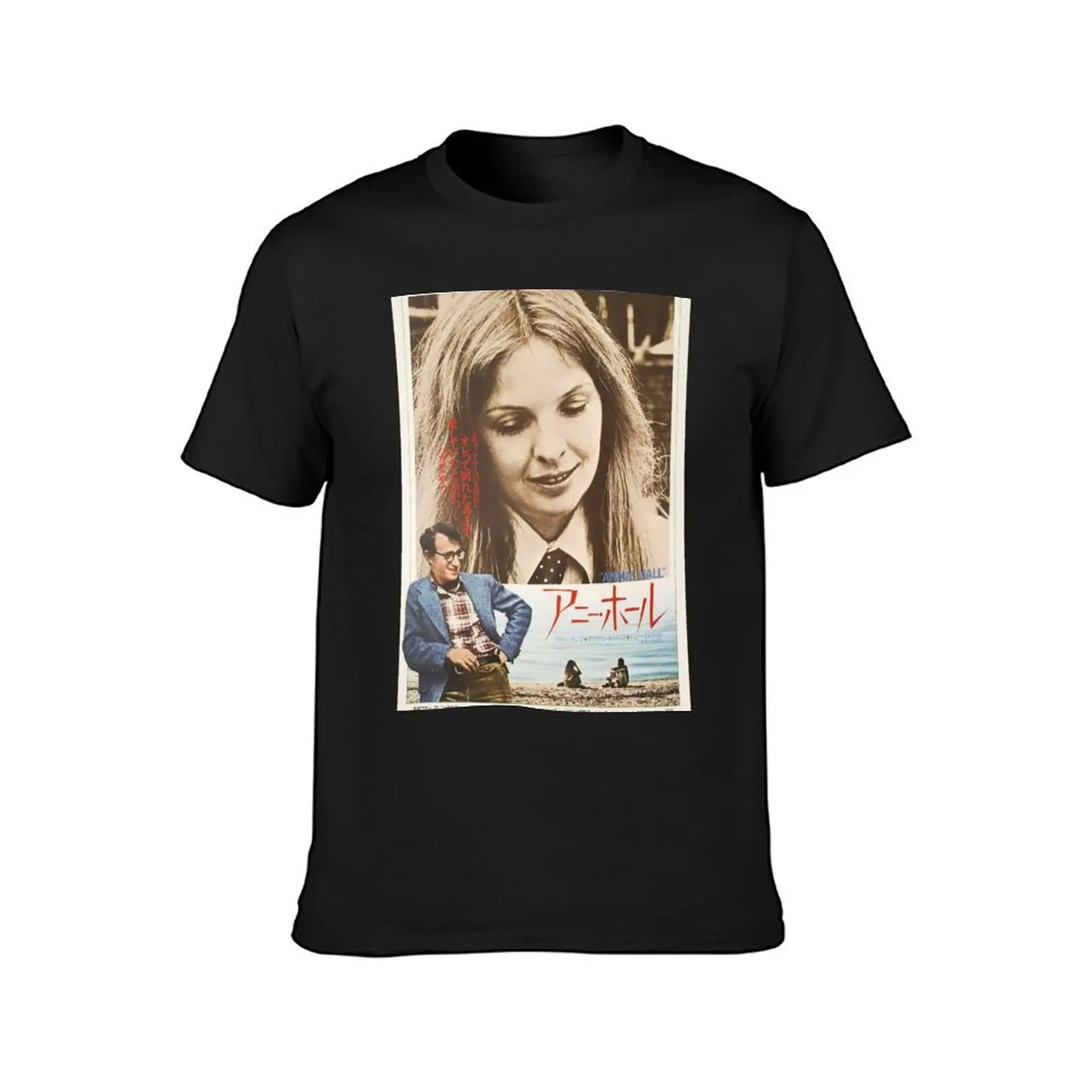 Annie Hall Japanese Release T-Shirt Blouse anime Short sleeve tee mens champion t shirts