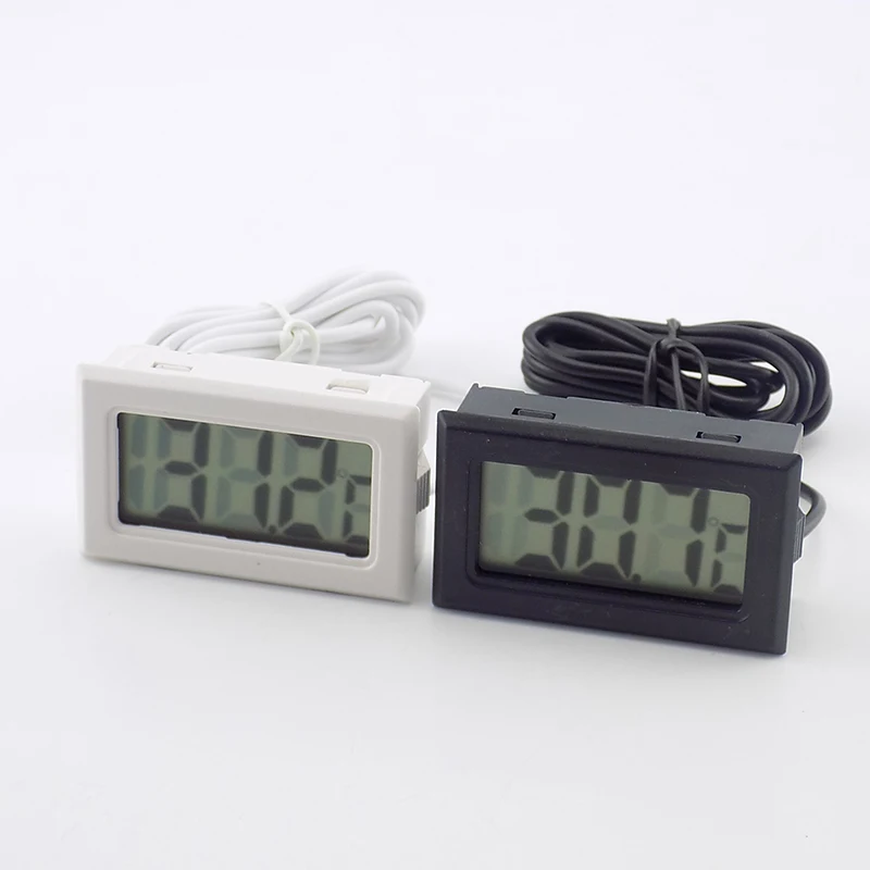 Mini LCD Digital Thermometer -50C -110C Degree  Water Thermometer Electronic Thermometer Fish Tank Refrigerator Indoor Outdoor