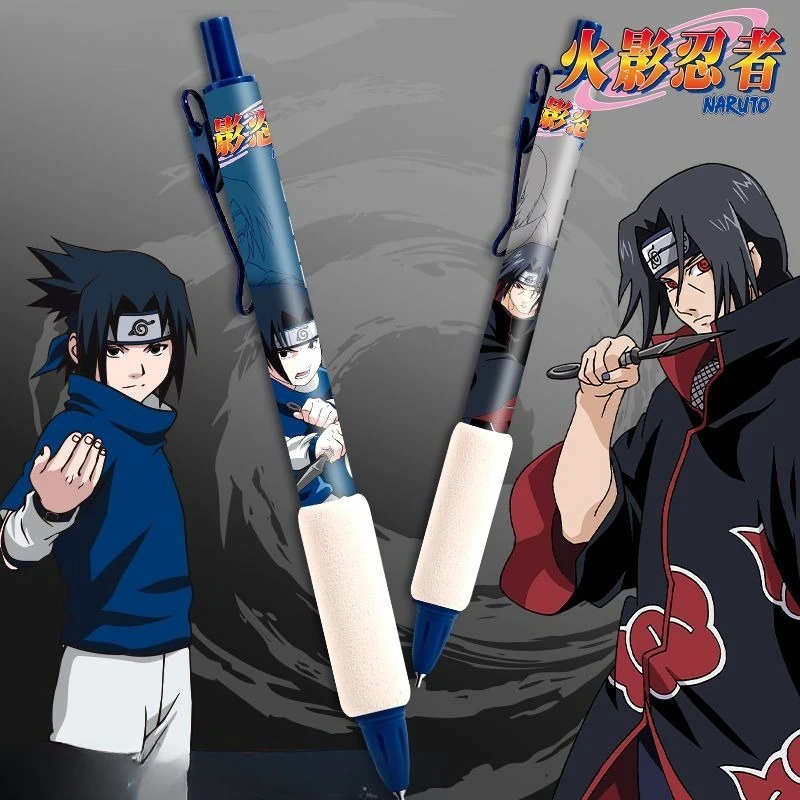 NARUTO Uzumaki Naruto Uchiha Sasuke Haruno Sakura Secondary Animation Surrounding Students Gel Pen Creative Cartoon Ink Pen Gift - view 4