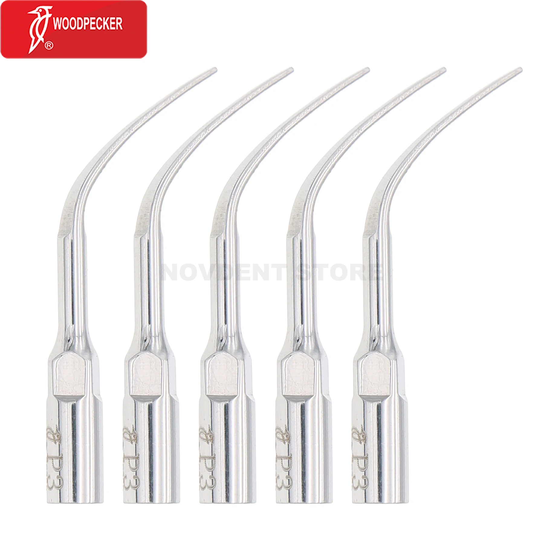 

P3 Woodpecker Dental Ultrasonic Scaler Periodontal Tips fit EMS Dentist Tools for subgingival scaling